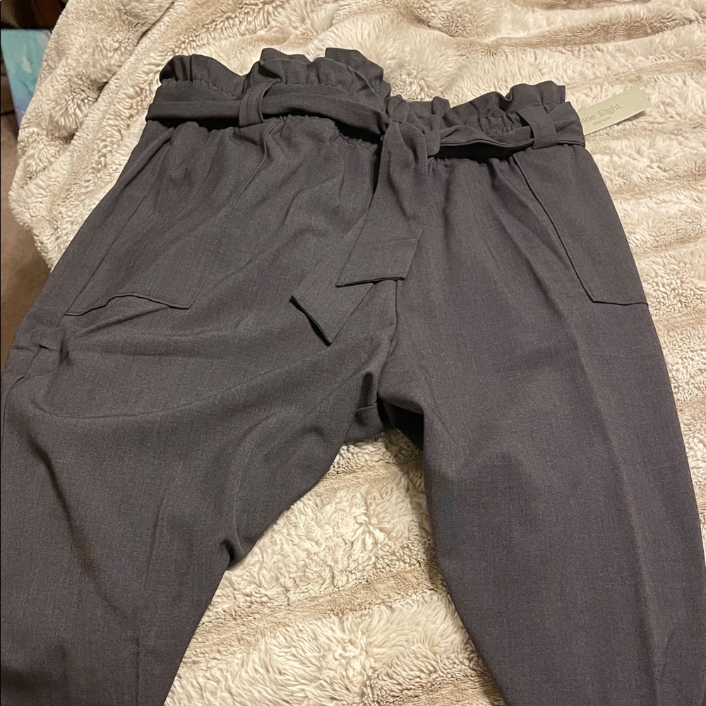 Nine Eight Paperbag Waist Pants
